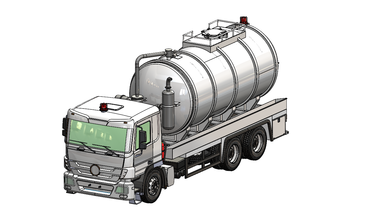 环卫污水真空车
